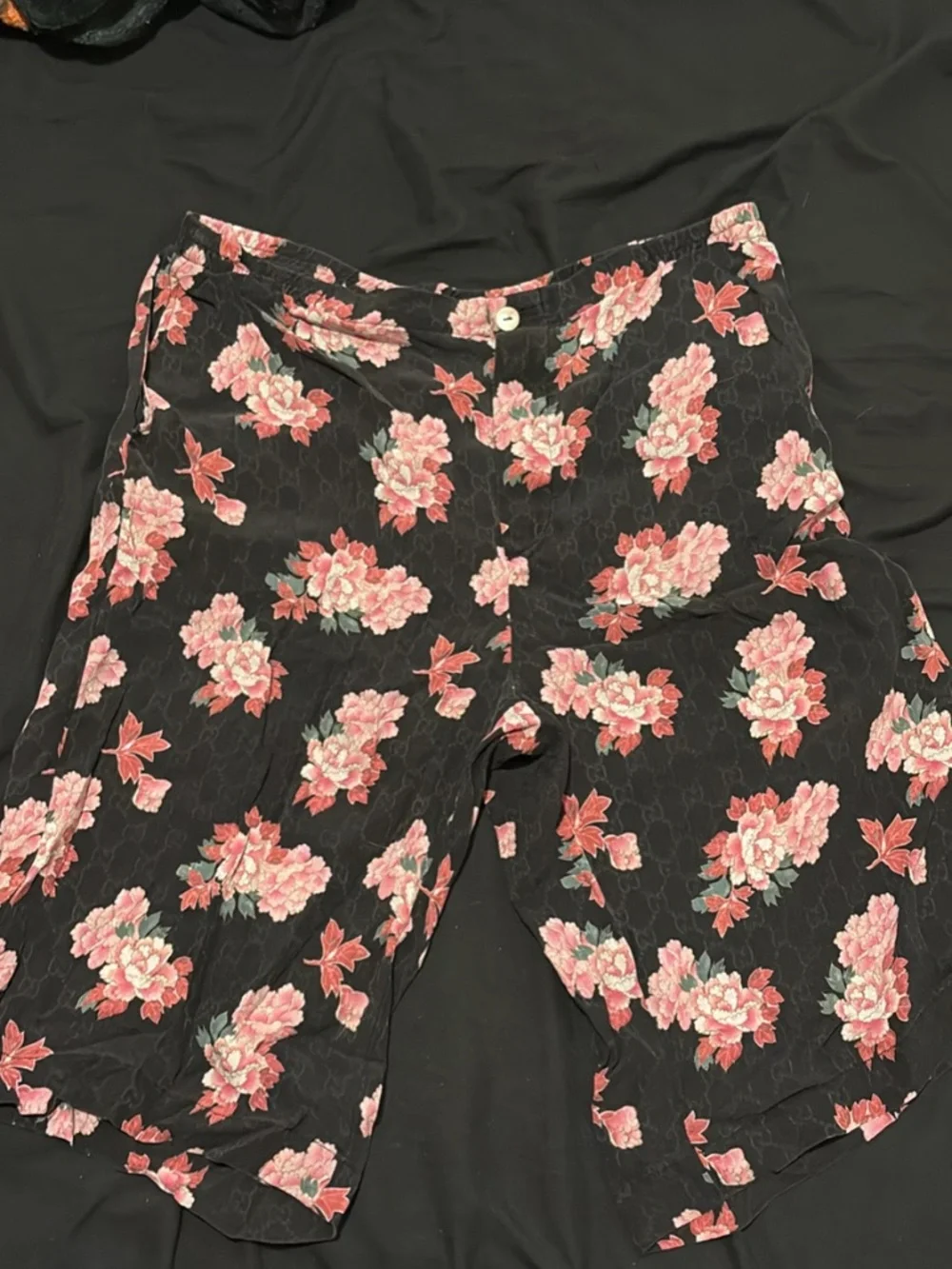 Gucci Flower Print Shorts